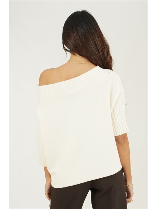 Maglia in viscosa GM by Gai Mattiolo | GM4328ACCBURRO
